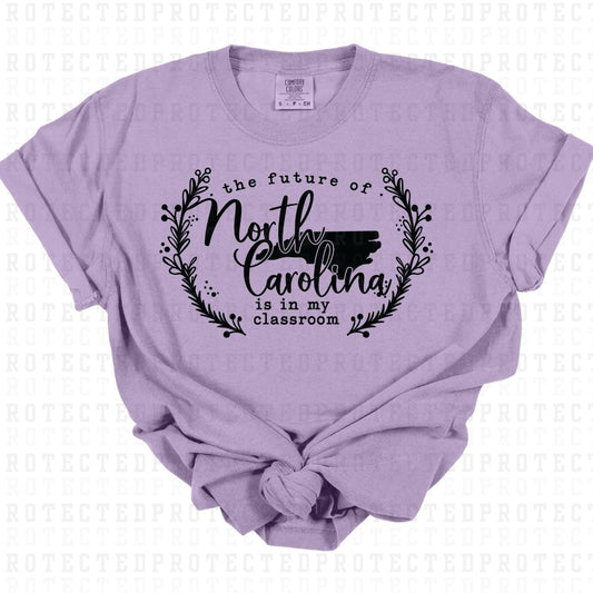 NORTH CAROLINA *SINGLE COLOR* - DTF TRANSFER