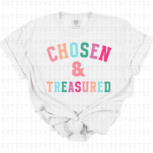 CHOSEN AND TREASURED - DTF TRANSFER