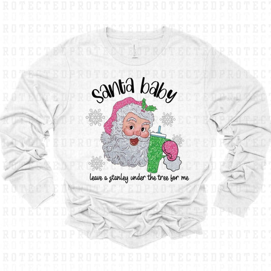 SANTA BABY *FAUX SEQUIN* - DTF TRANSFER