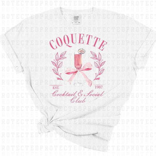 COQUETTE COCKTAIL & SOCIAL CLUB - DTF TRANSFER