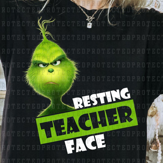 RESTING TEACHER FACE - DTF TRANSFER