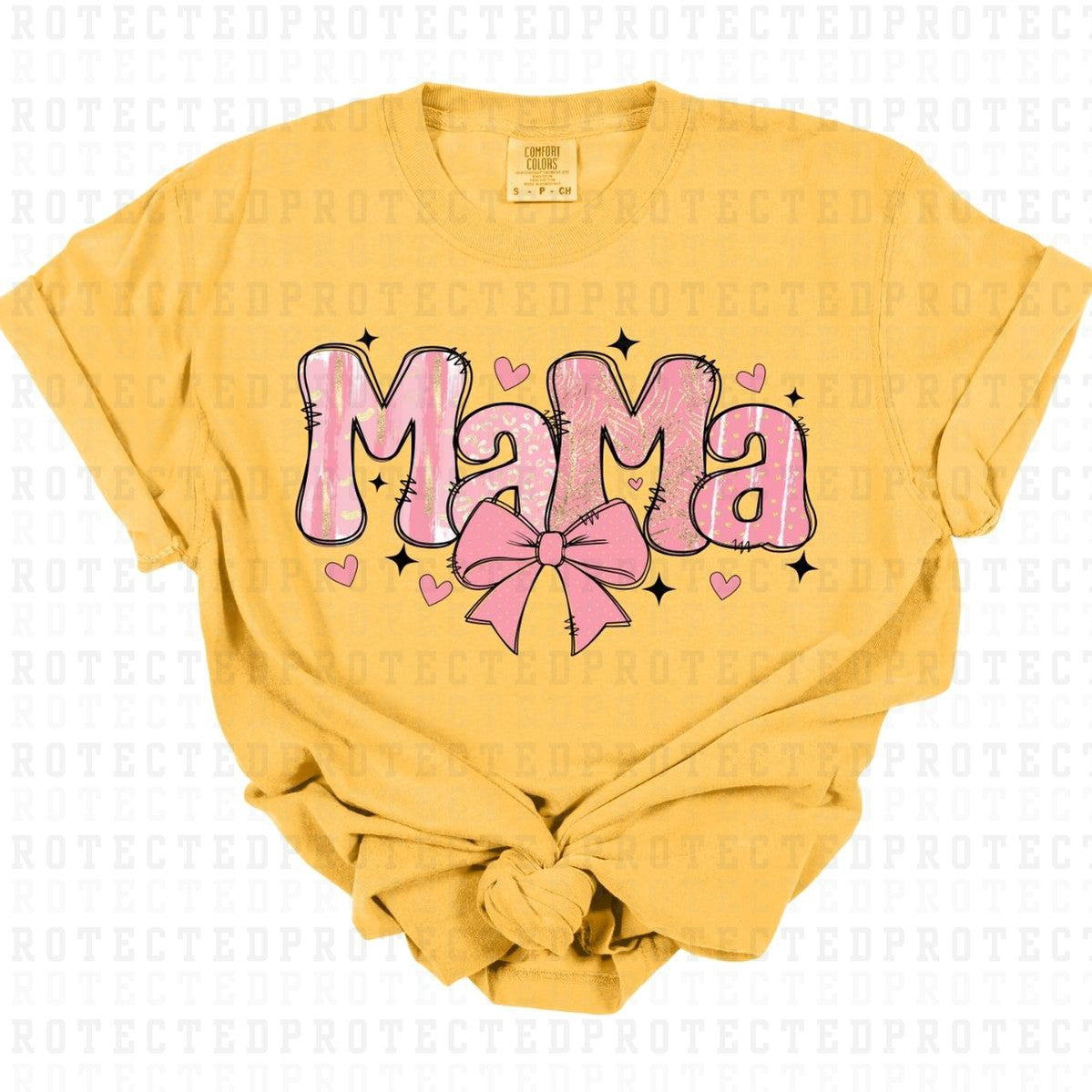 COQUETTE MAMA *FAUX SEQUIN* - DTF TRANSFER