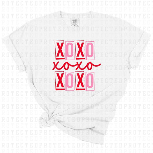 XOXO XOXO XOXO - DTF TRANSFER