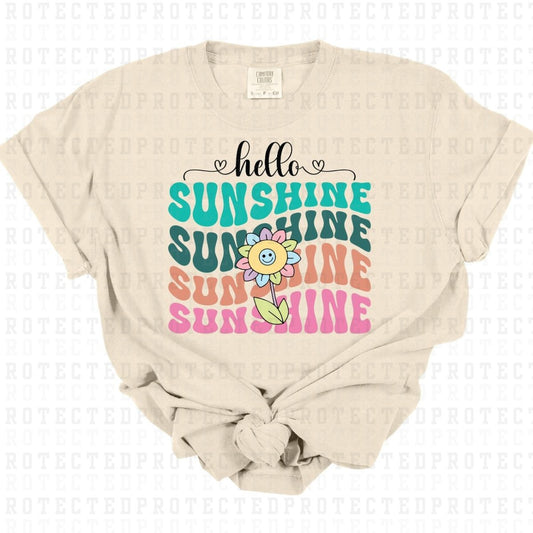 HELLO SUNSHINE - DTF TRANSFER