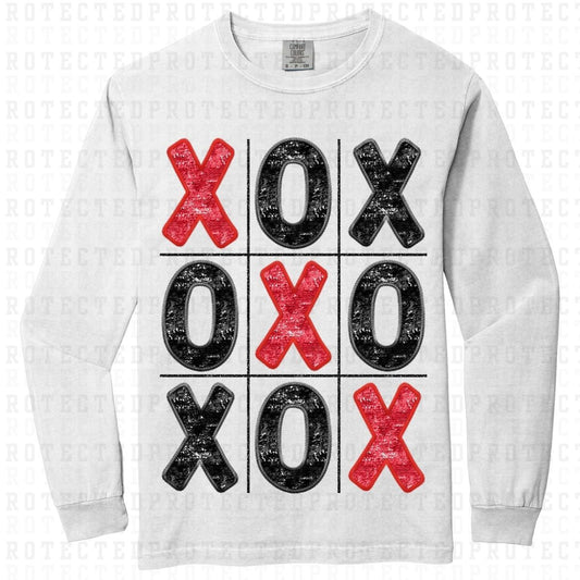 XOXO *FAUX SEQUIN* - DTF TRANSFER