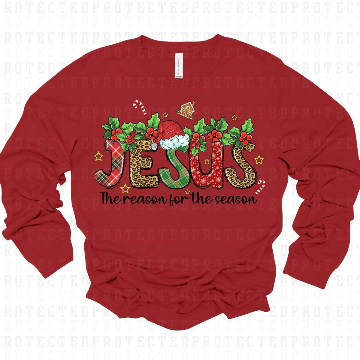 JESUS IS THE REASON FOR THE SEASON - DTF TRANSFER