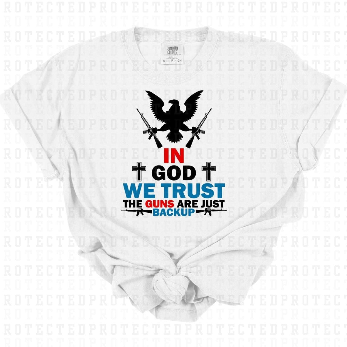 IN GOD WE TRUST - DTF TRANSFER