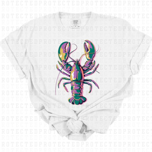 MARDI GRAS LOBSTER - DTF TRANSFER