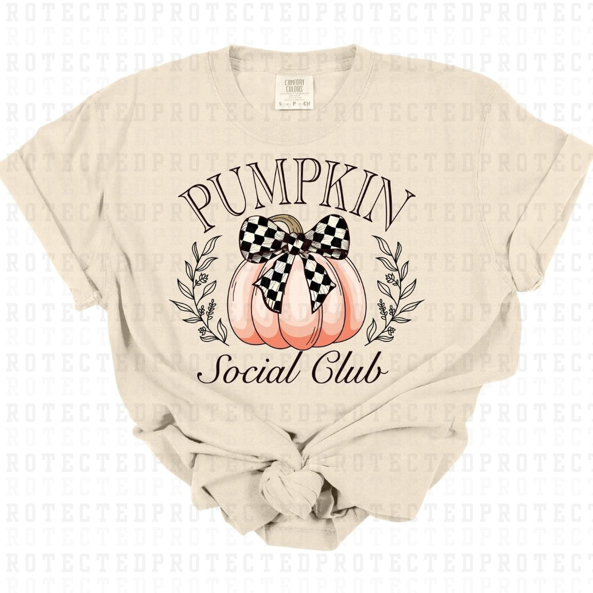 COQUETTE PUMPKIN SOCIAL CLUB - DTF TRANSFER