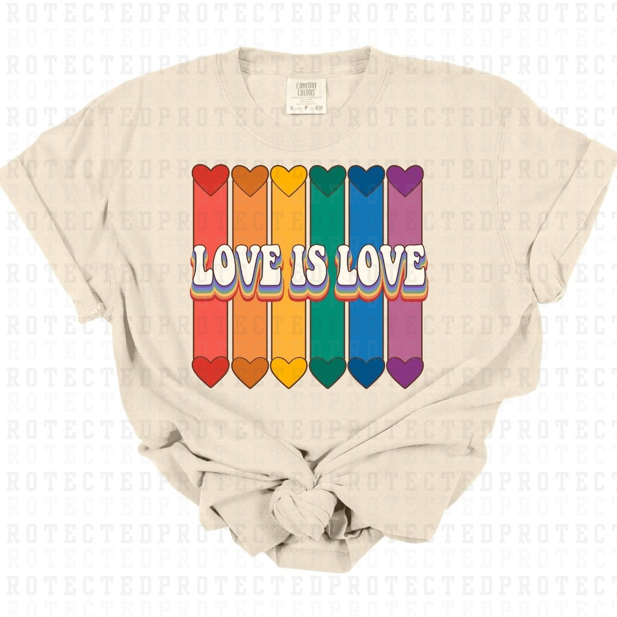 LOVE IS LOVE - DTF TRANSFER