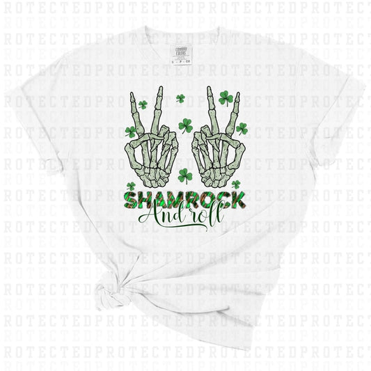 SHAMROCK AND ROLL - DTF TRANSFER