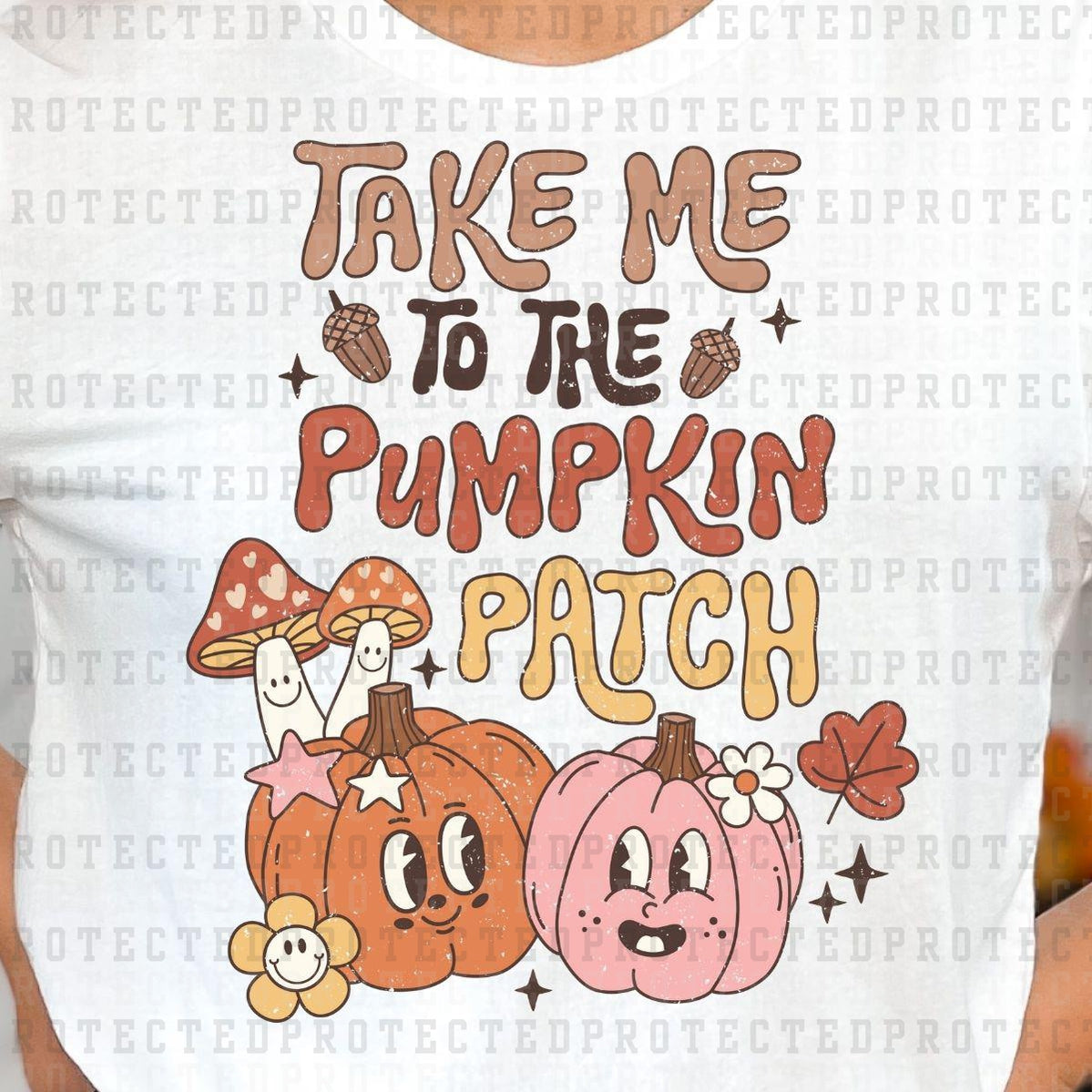 TAKE ME TO THE PUMPKIN PATCH - DTF TRANSFER