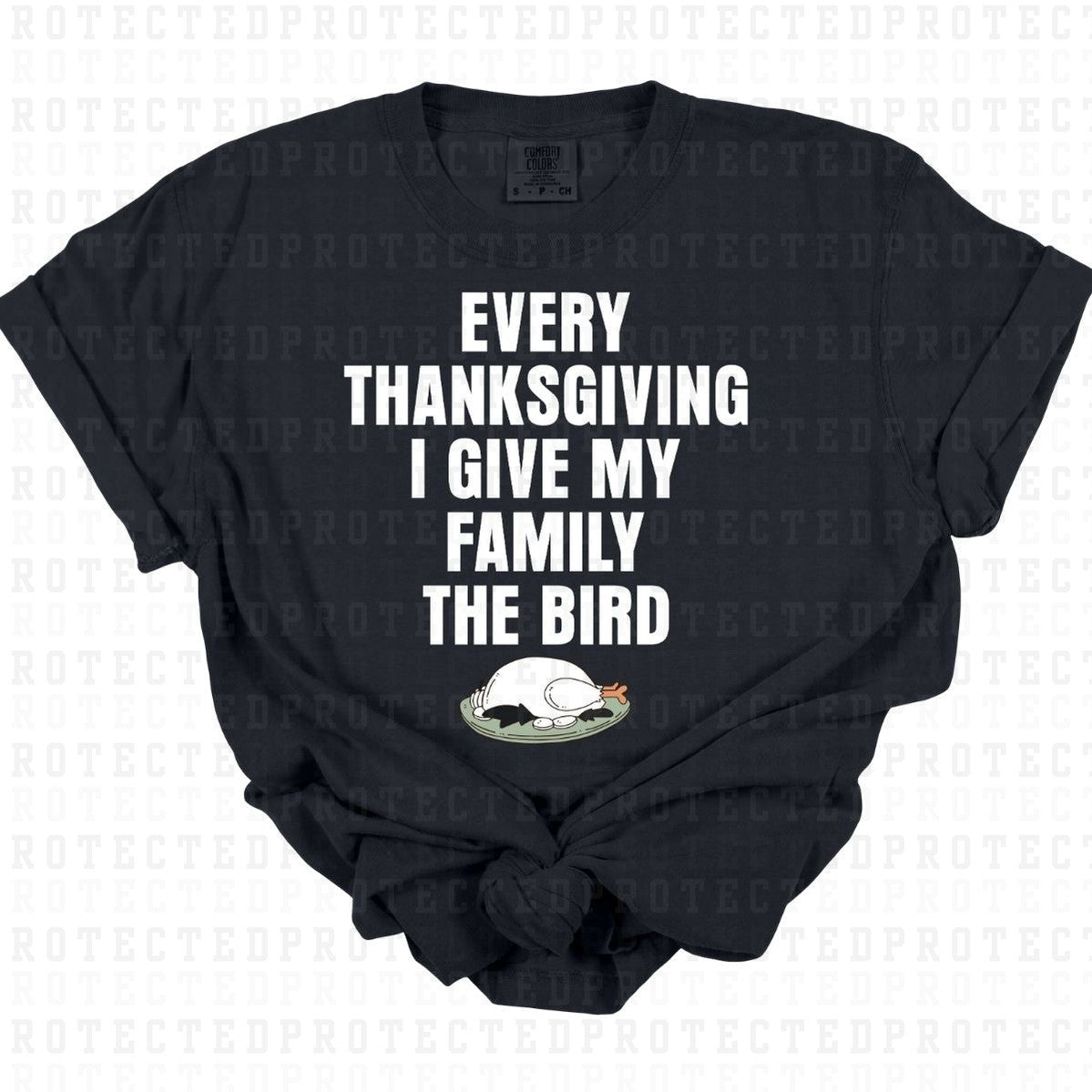 GIVE MY FAMILY THE BIRD - DTF TRANSFER