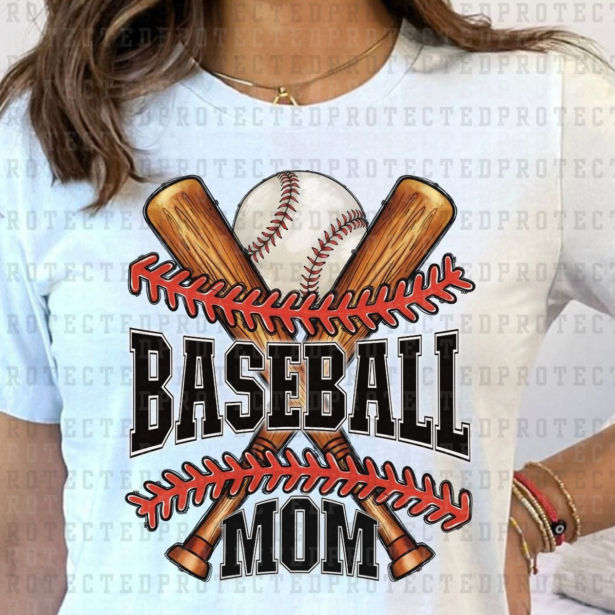 BASEBALL MOM - DTF TRANSFER