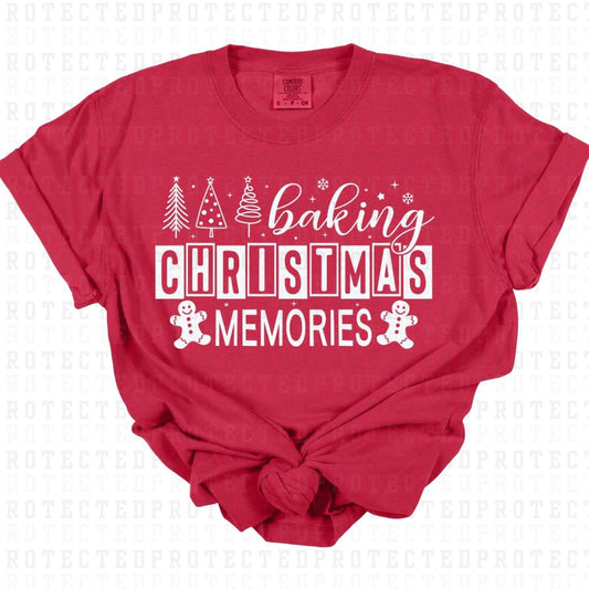 BAKING CHRISTMAS MEMORIES *SINGLE COLOR* - DTF TRANSFER