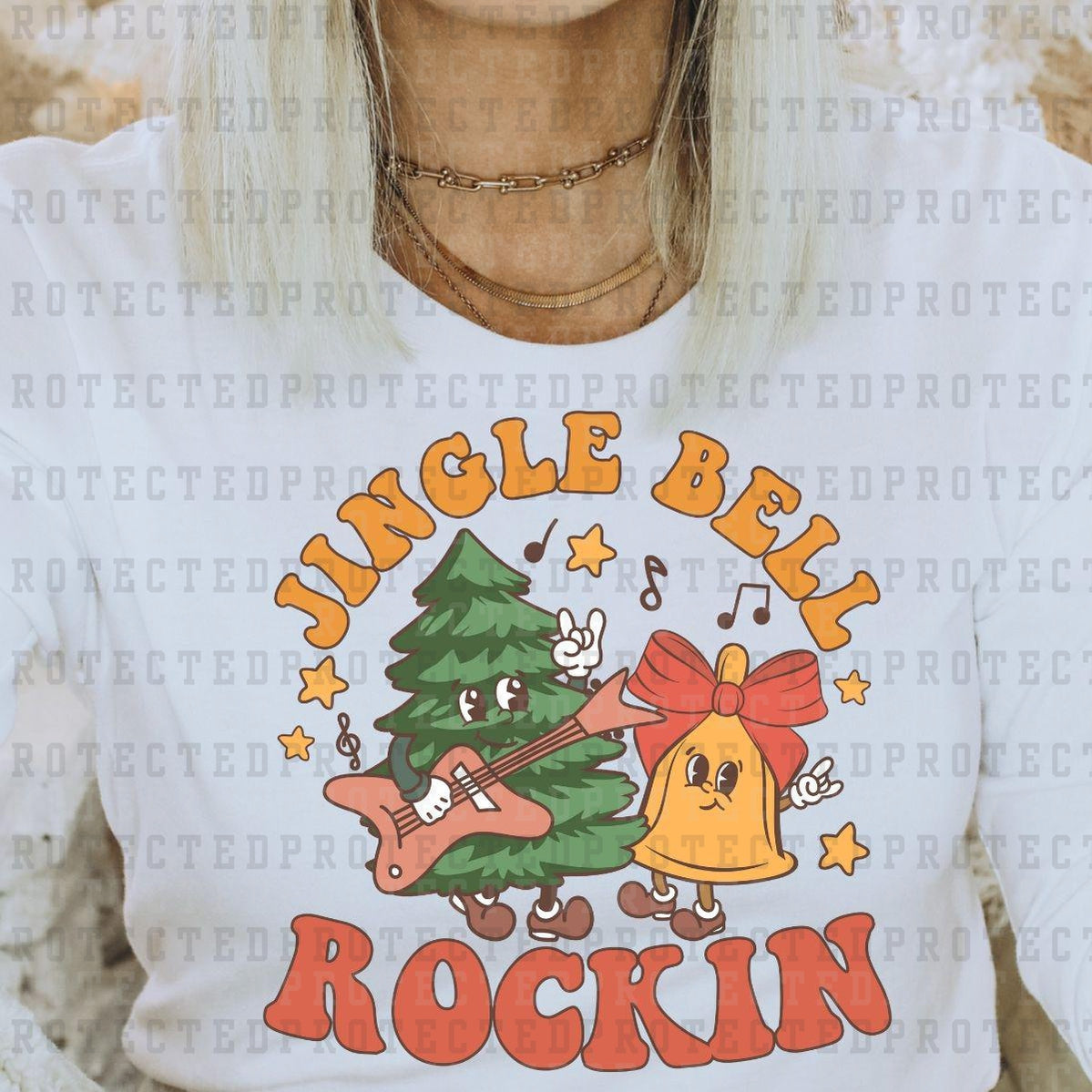 JINGLE BELL ROCKIN - DTF TRANSFER