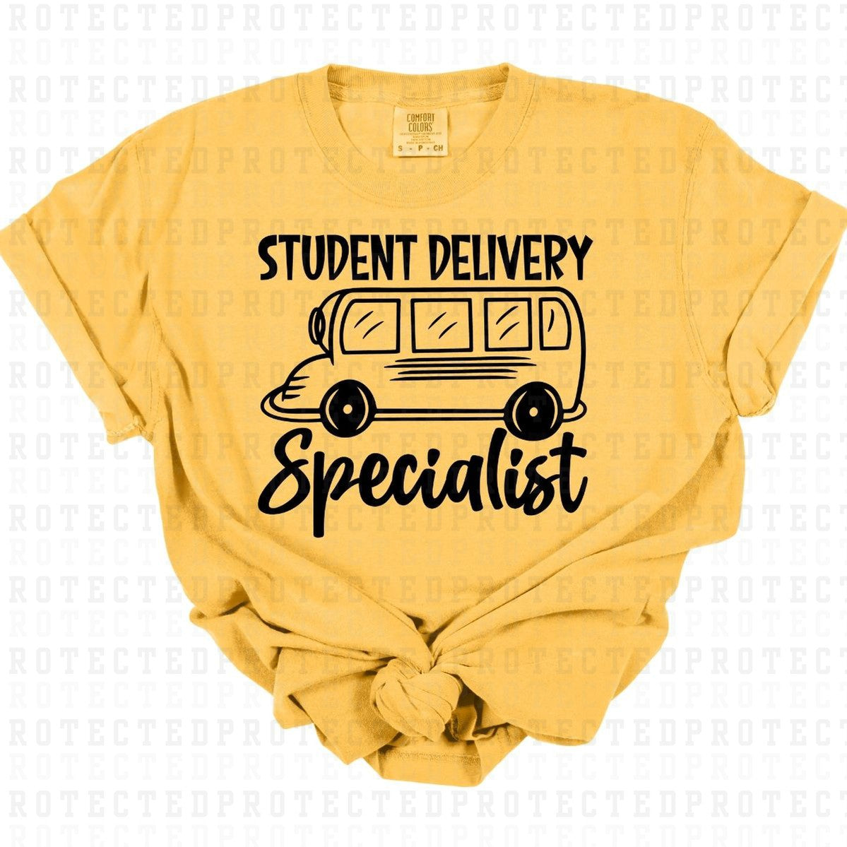 STUDENT DELIVERY SPECIALIST *SINGLE COLOR* - DTF TRANSFER