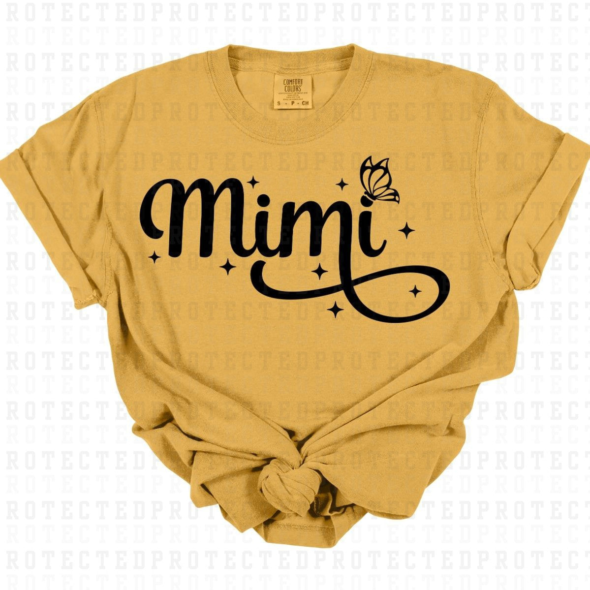 MIMI *BLACK - SINGLE COLOR* - DTF TRANSFER