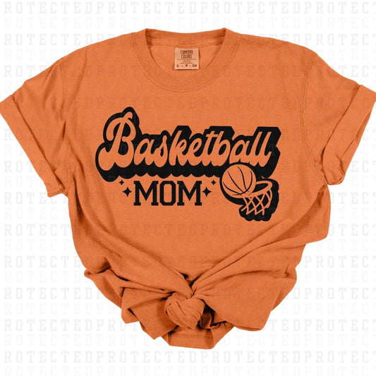 BASKETBALL MOM *SINGLE COLOR* - DTF TRANSFER