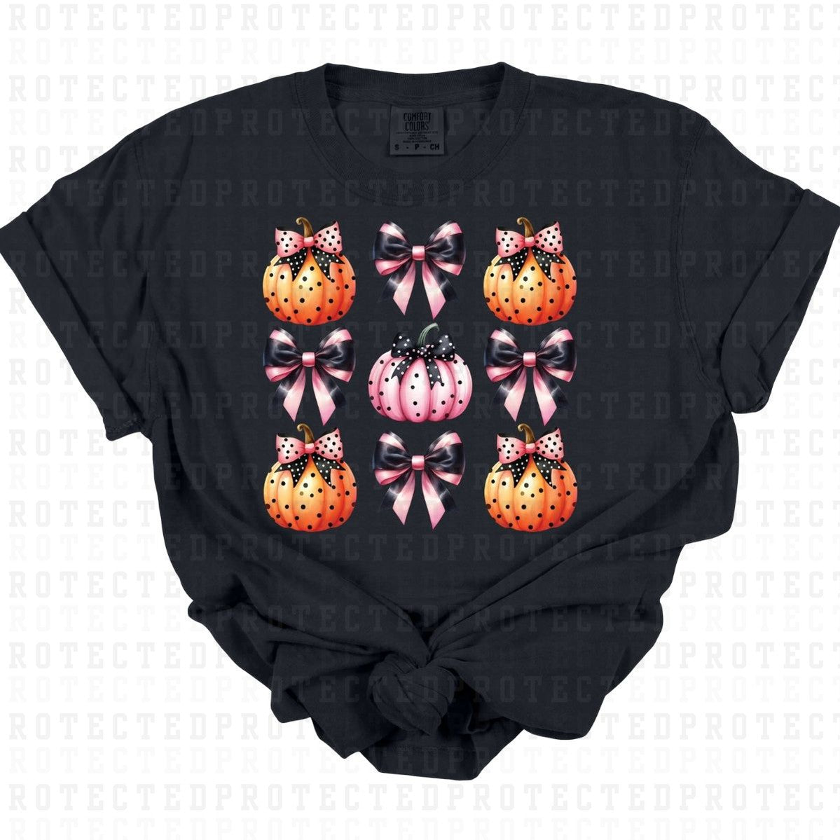 COQUETTE BOWS & PUMPKINS - DTF TRANSFER