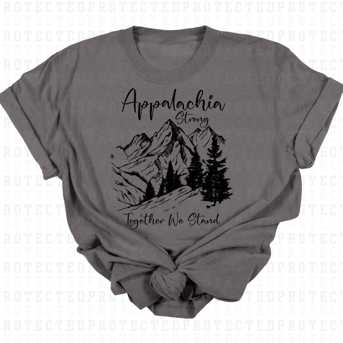 APPALACHIA STRONG TOGETHER WE STAND *SINGLE COLOR* - DTF TRANSFER