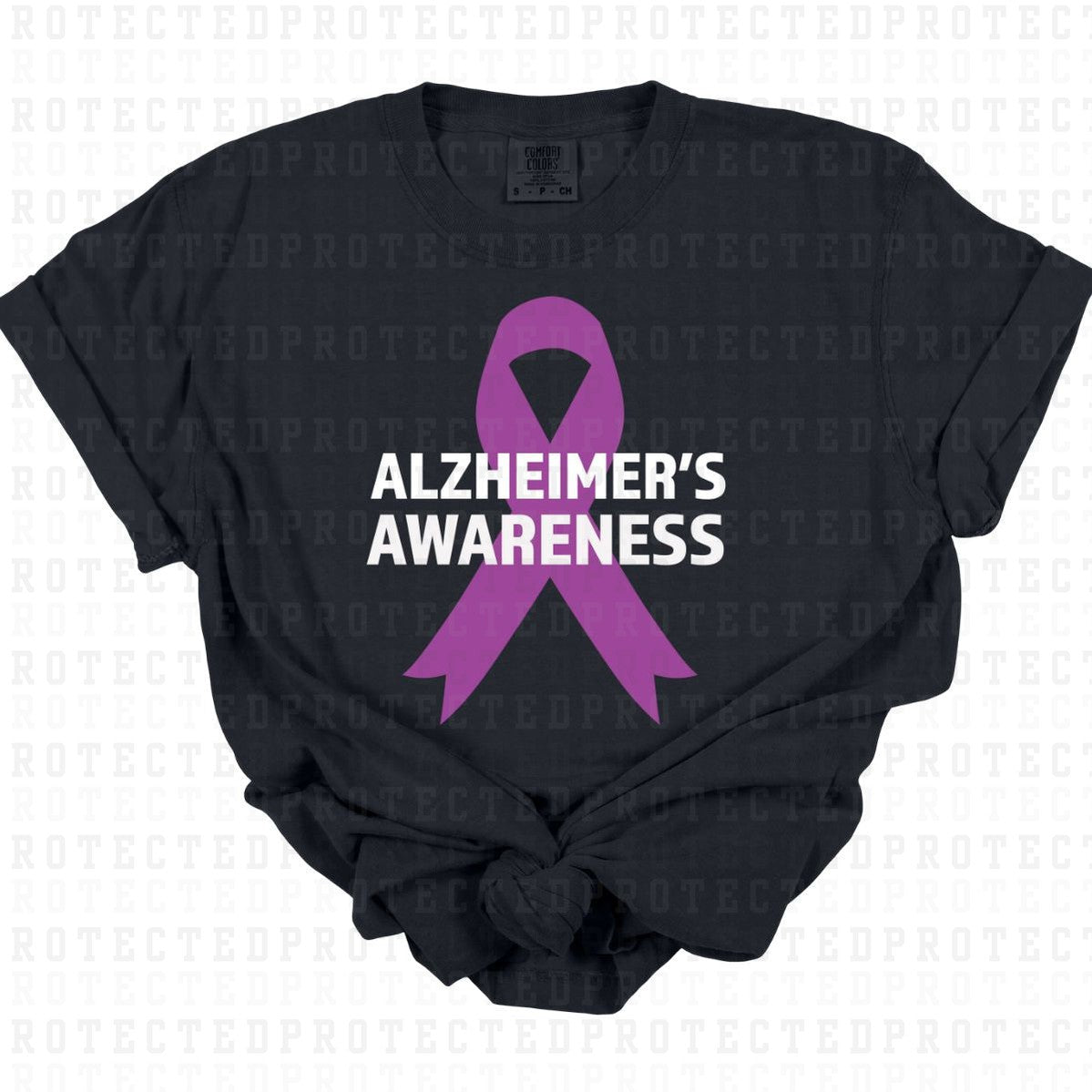 ALZHEIMERS AWARENESS - DTF TRANSFER