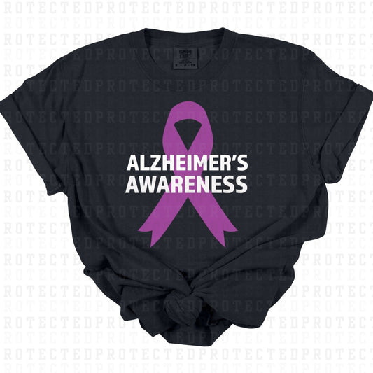 ALZHEIMERS AWARENESS - DTF TRANSFER