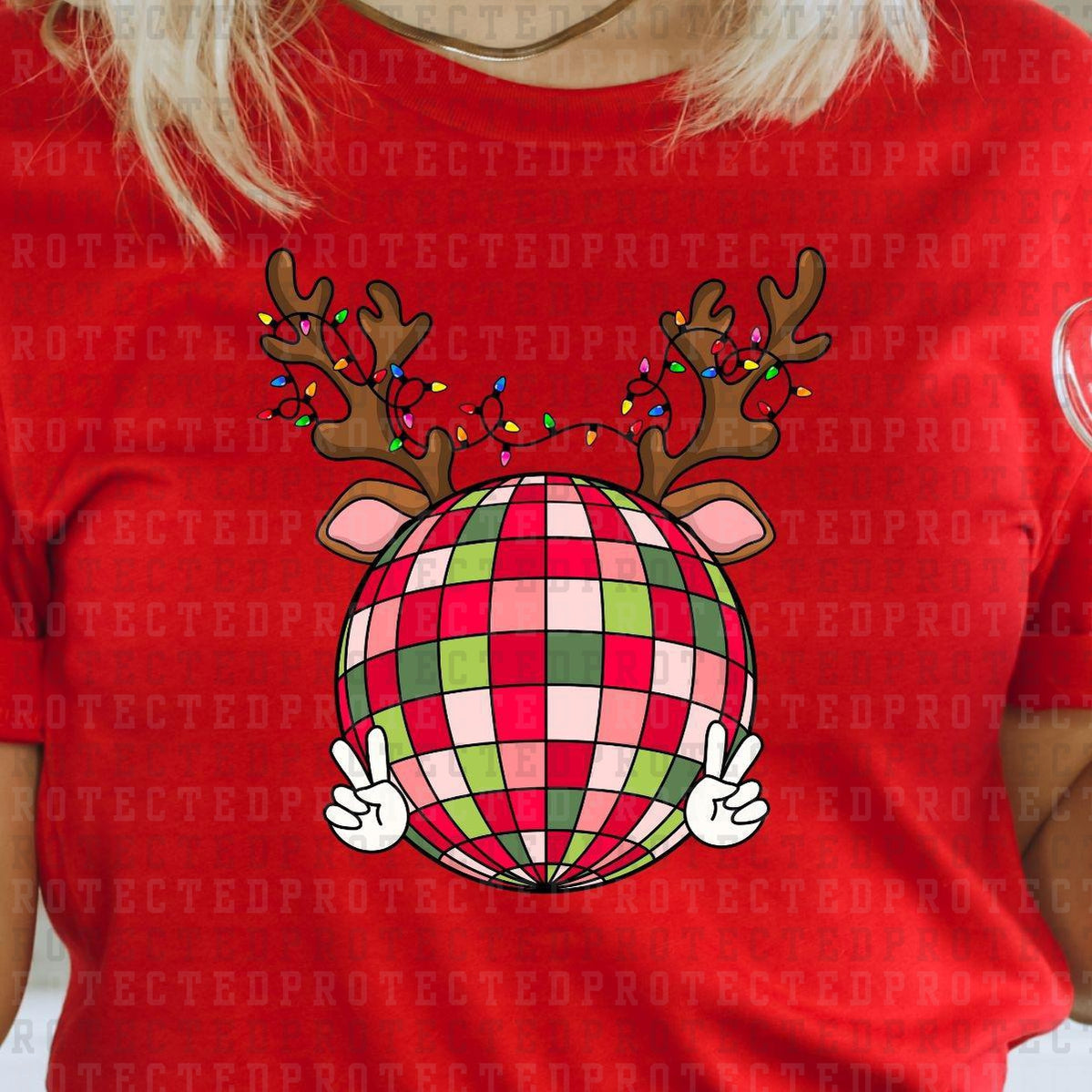 GROOVY REINDEER - DTF TRANSFER