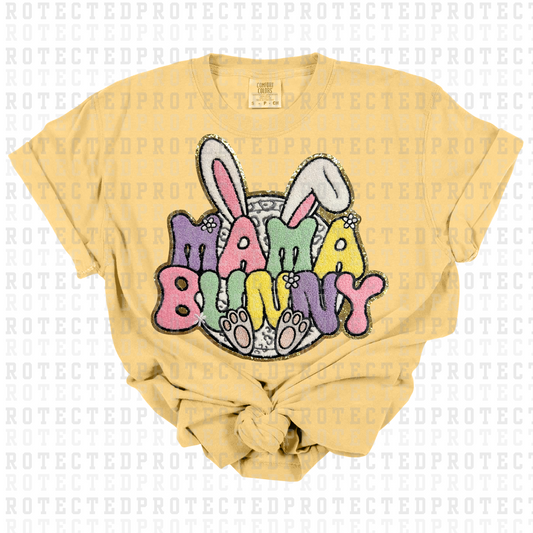 MAMA BUNNY - CHENILLE PATCH