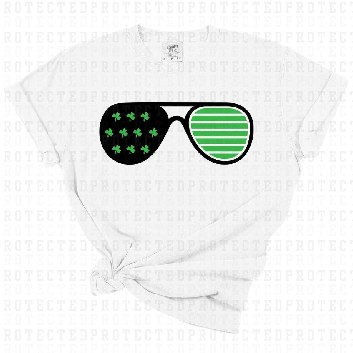 SHAMROCK SUNGLASSES - DTF TRANSFER