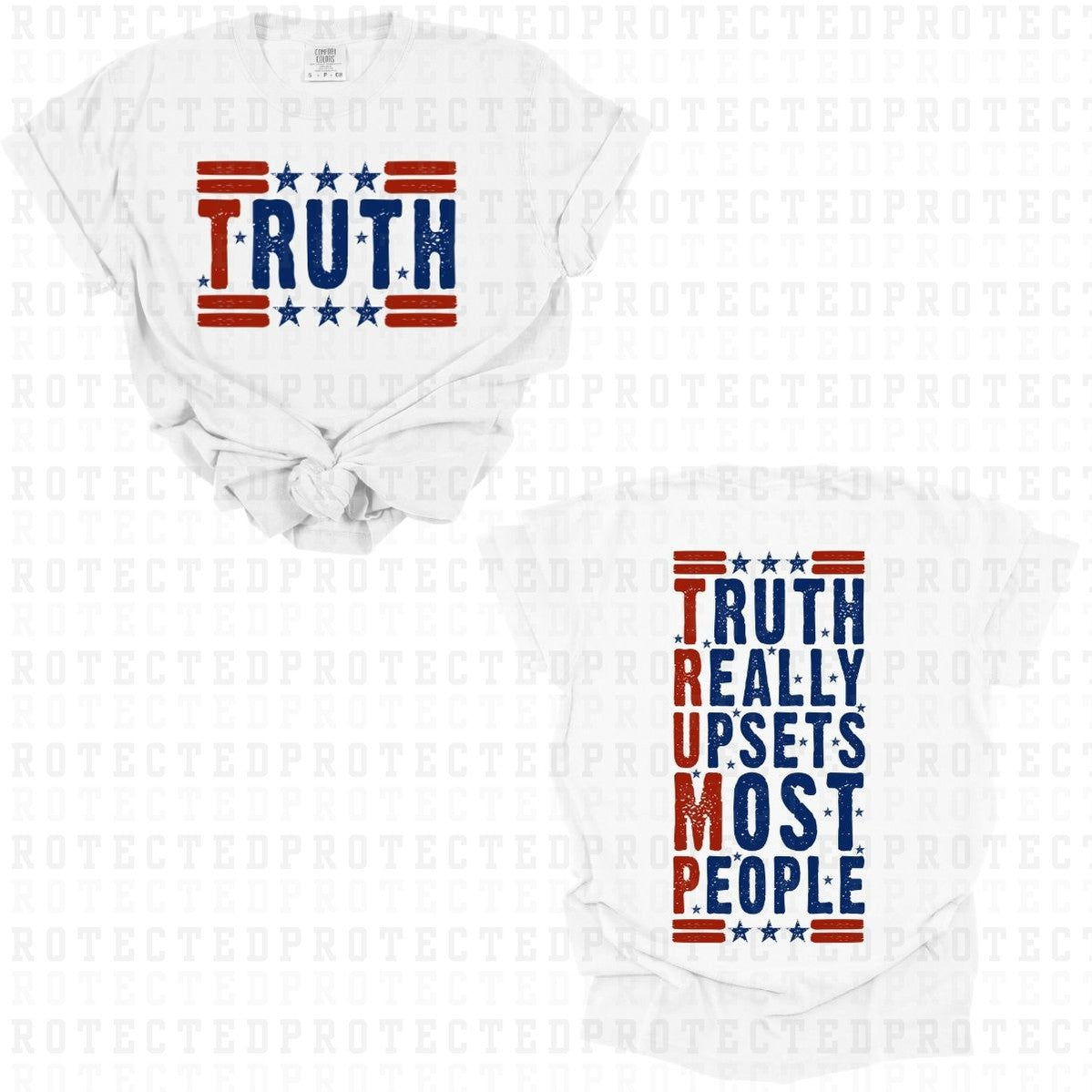 TRUTH *DONALD TRUMP* (FULL FRONT/FULL BACK)