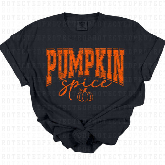 PUMPKIN SPICE *SINGLE COLOR* - DTF TRANSFER