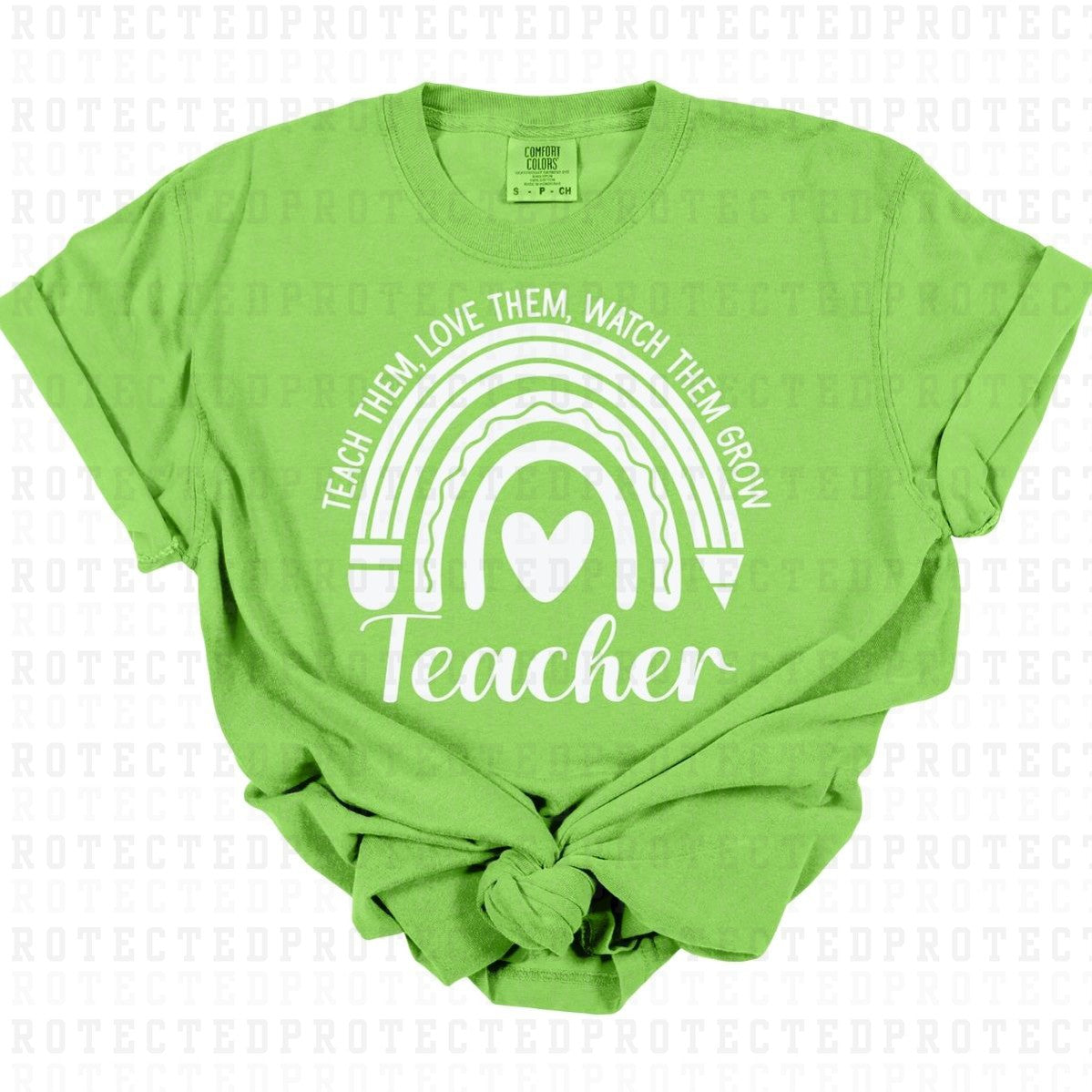 TEACHER *SINGLE COLOR* - DTF TRANSFER