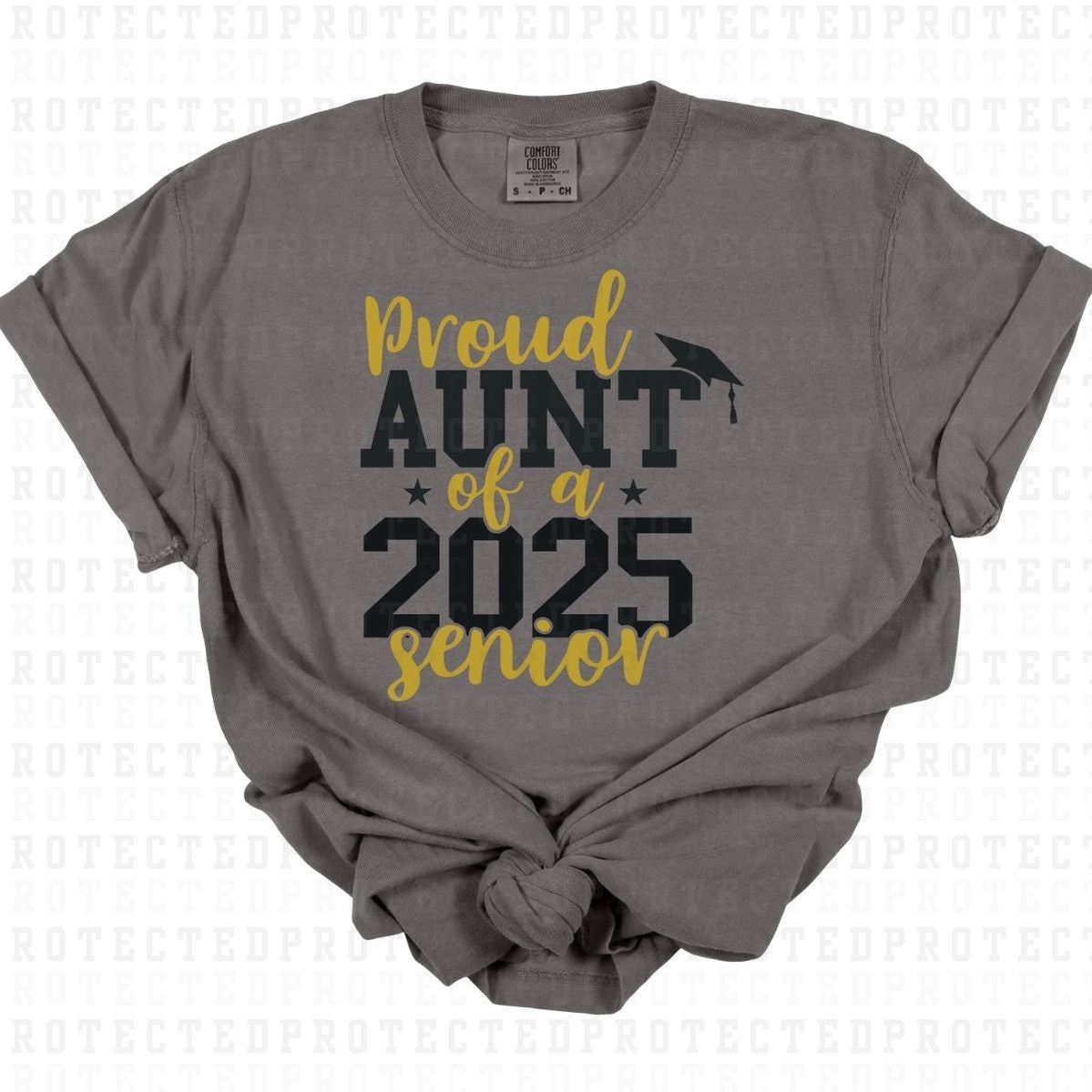 PROUD AUNT 2025 SENIOR - DTF TRANSFER