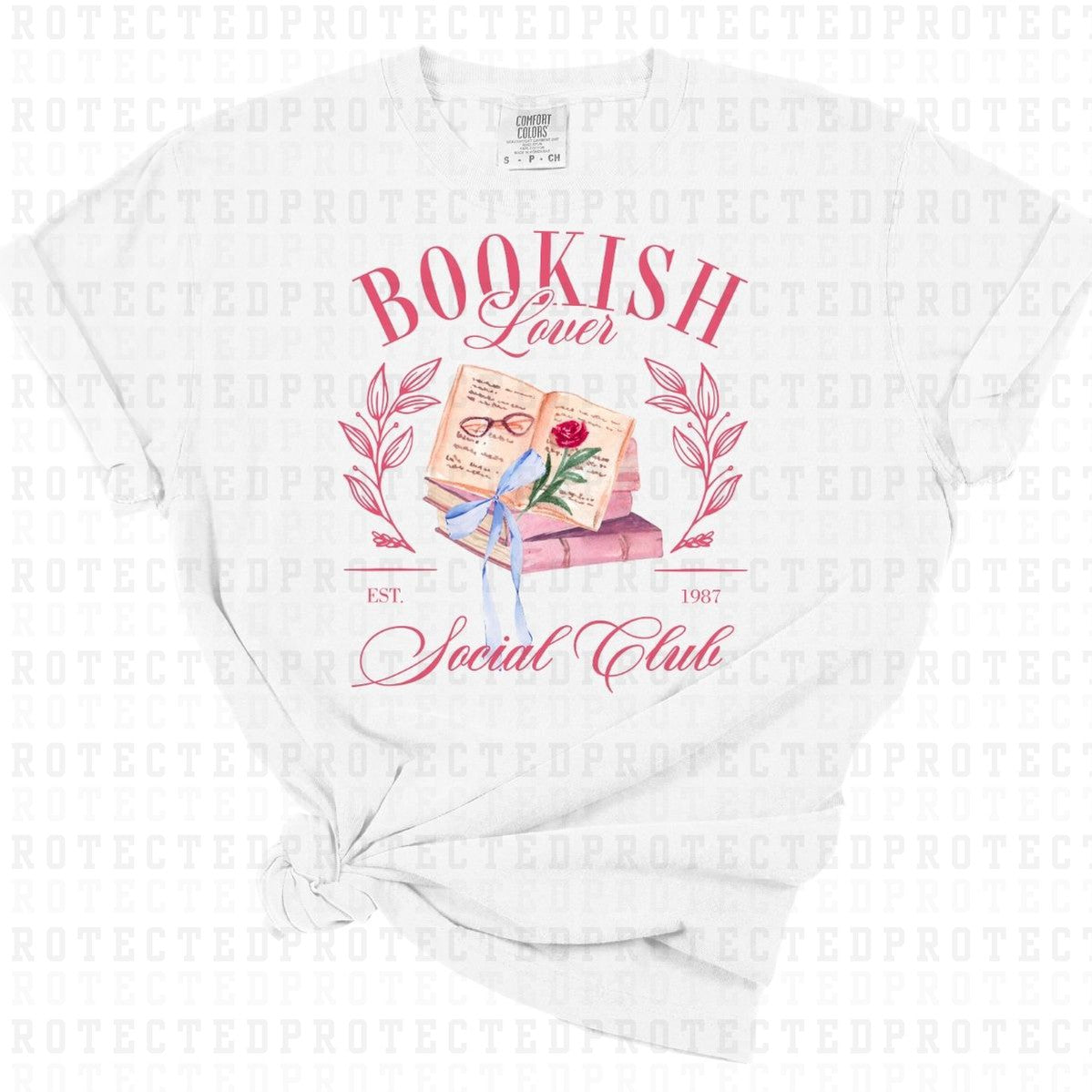 COQUETTE BOOKISH LOVER SOCIAL CLUB - DTF TRANSFER