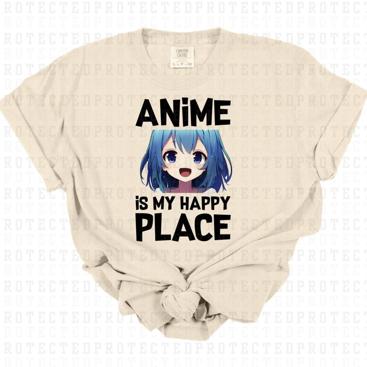 ANIME IS MY HAPPY PLACE - DTF TRANSFER