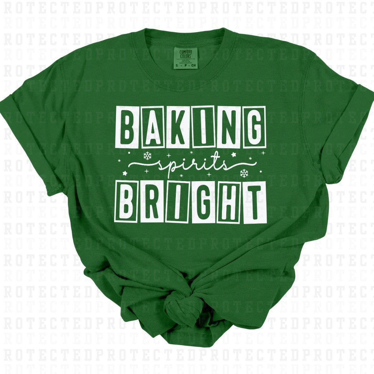 BAKING SPIRITS BRIGHT *SINGLE COLOR* - DTF TRANSFER