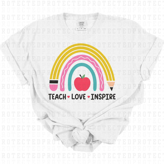 TEACH LOVE INSPIRE - DTF TRANSFER