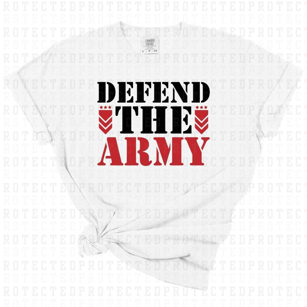 DEFEND THE ARMY - DTF TRANSFER