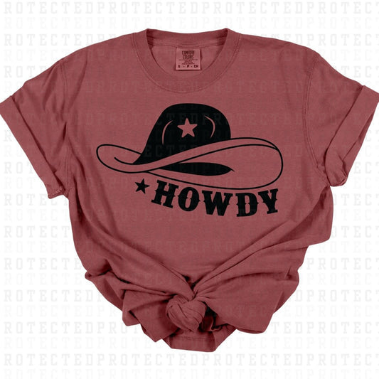 HOWDY *SINGLE COLOR* - DTF TRANSFER