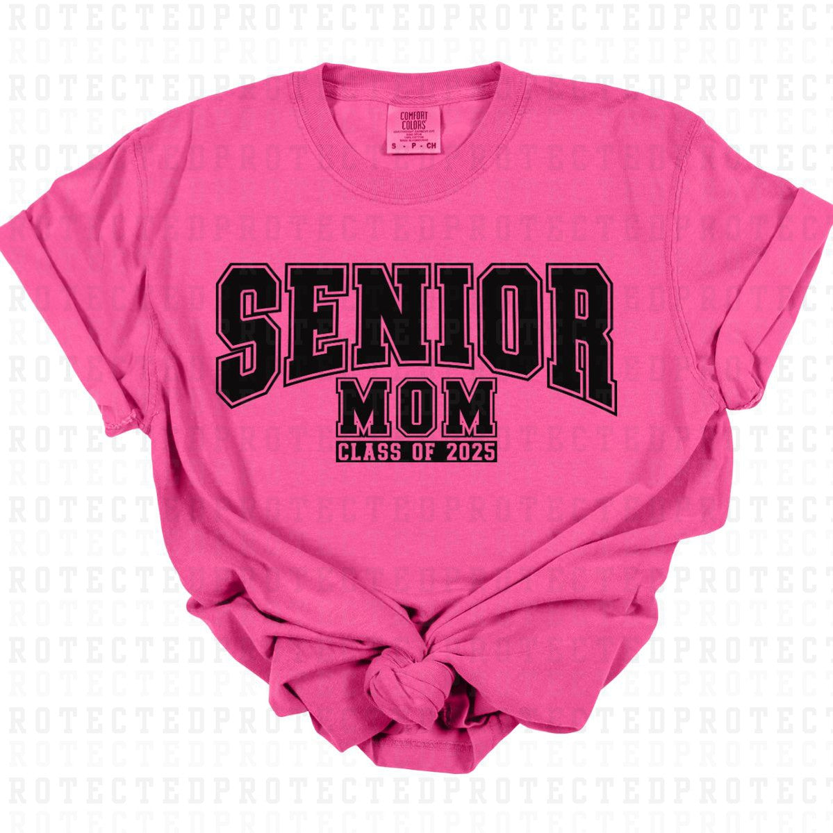 SENIOR MOM 2025 *SINGLE COLOR* - DTF TRANSFER