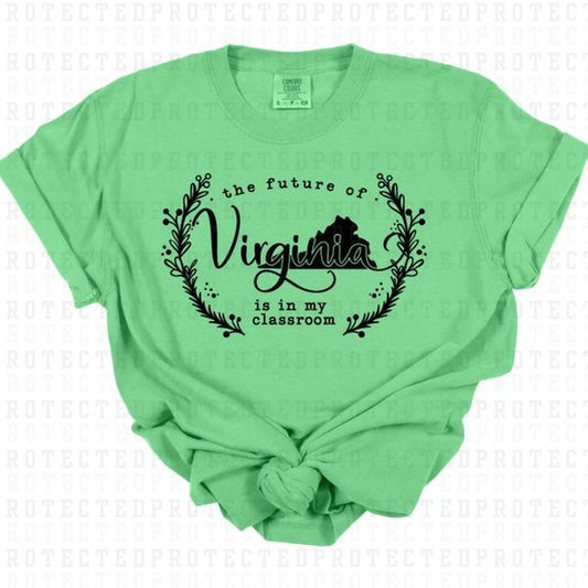 VIRGINIA *SINGLE COLOR* - DTF TRANSFER