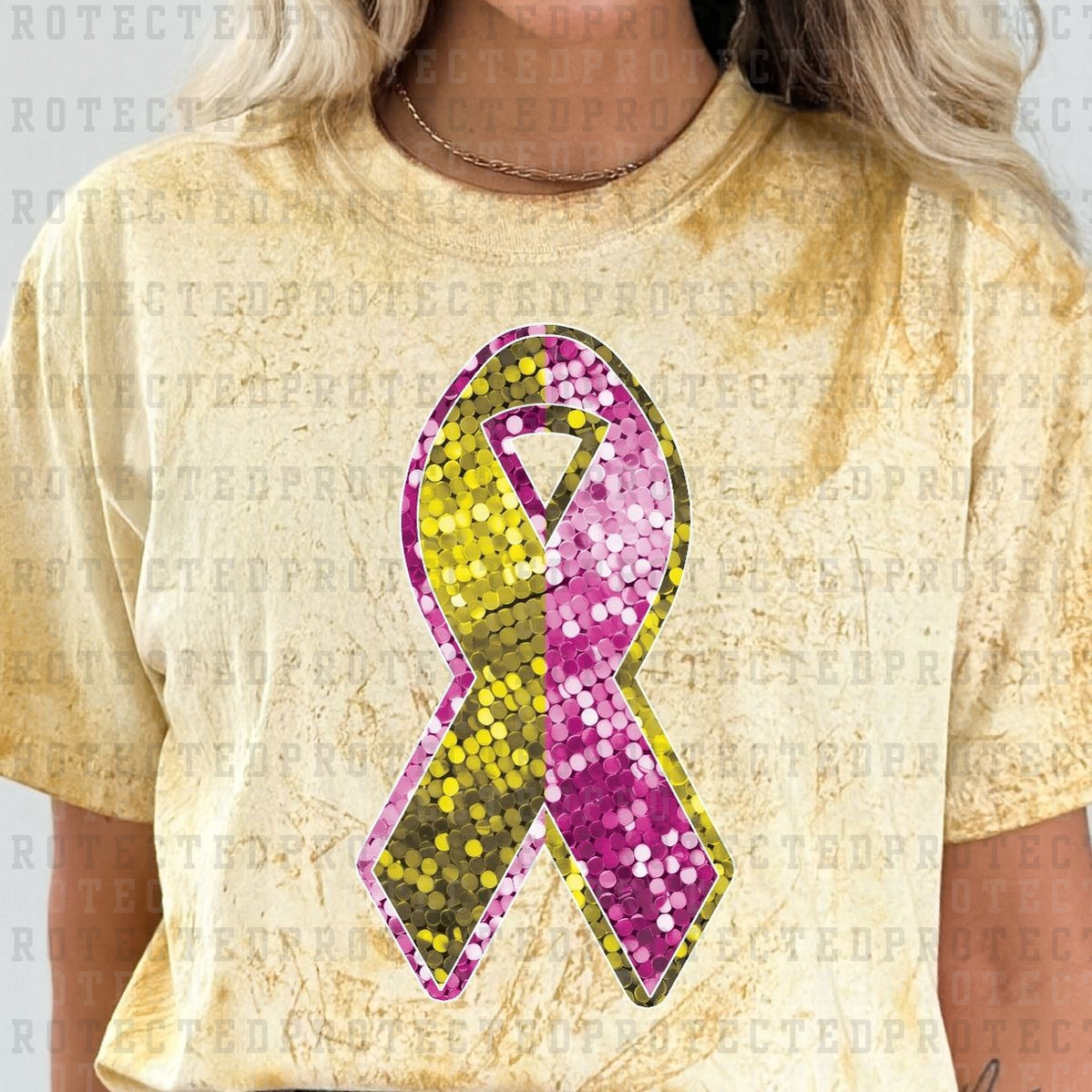 RIBBON *FAUX SEQUIN* - DTF TRANSFER