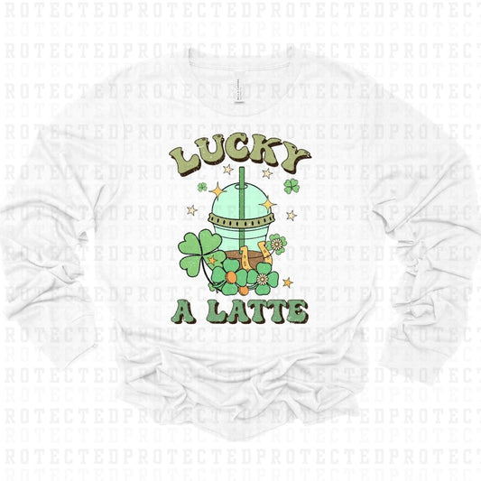 LUCKY A LATTE - DTF TRANSFER