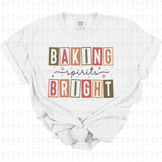 BAKING SPIRITS BRIGHT - DTF TRANSFER