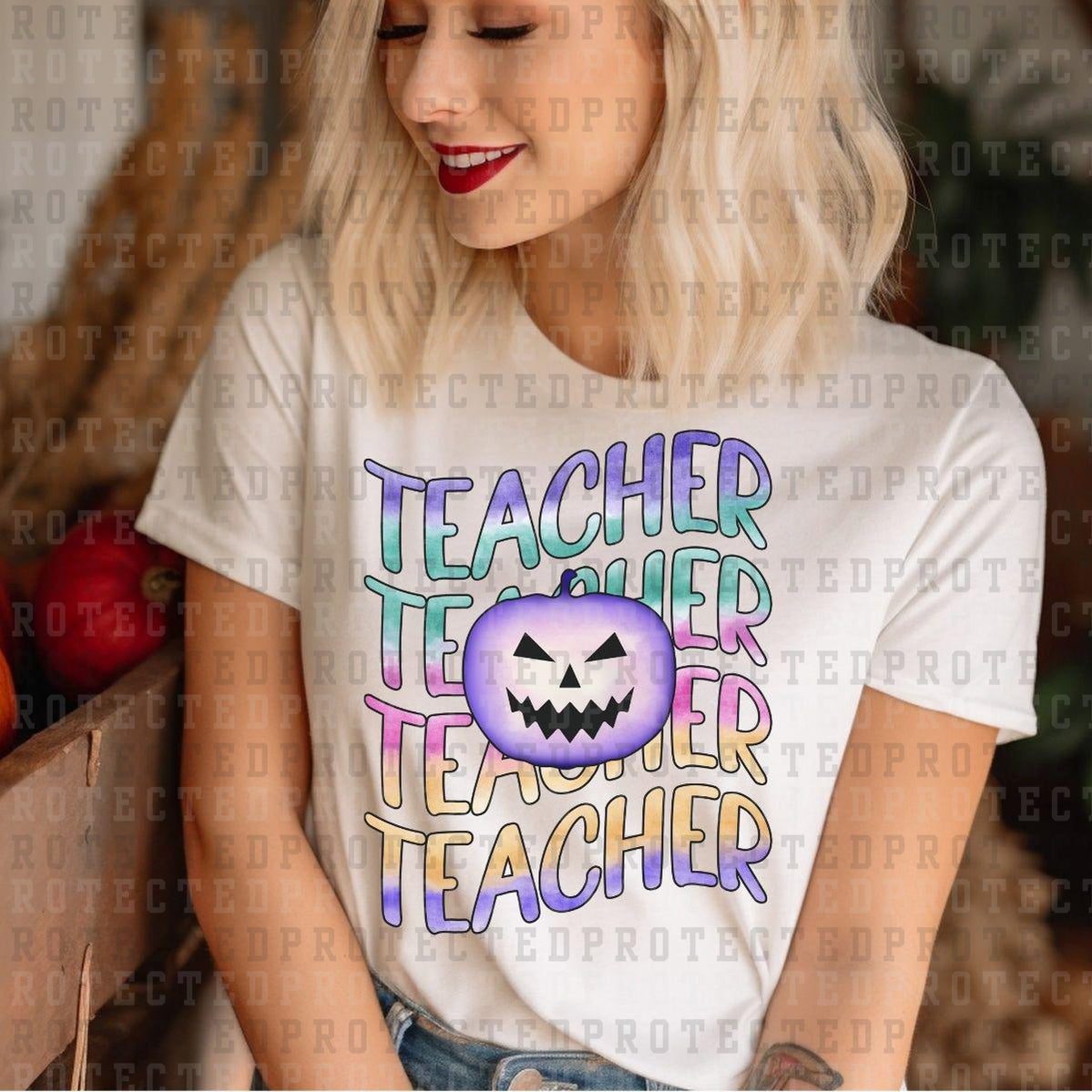 TEACHER TEACHER TEACHER TEACHER - DTF TRANSFERS