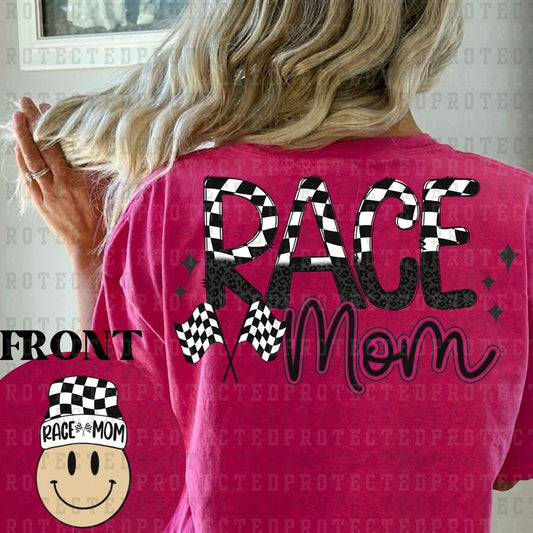 RACE MOM (POCKET+BACK) - DTF TRANSFER