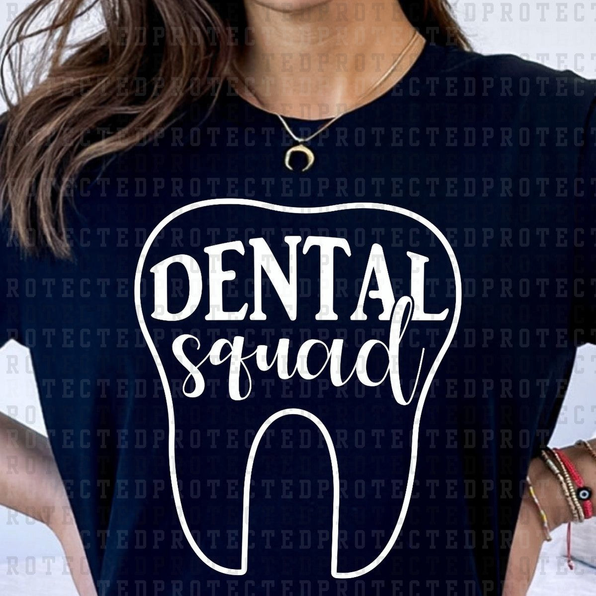 DENTAL SQUAD *SINGLE COLOR* - DTF TRANSFER