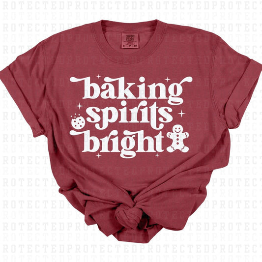 BAKING SPIRITS BRIGHT *SINGLE COLOR* - DTF TRANSFER