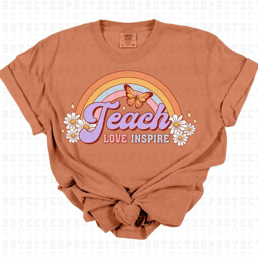 TEACH LOVE INSPIRE - DTF TRANSFER